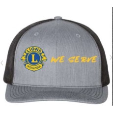 Lions Logo and We Serve